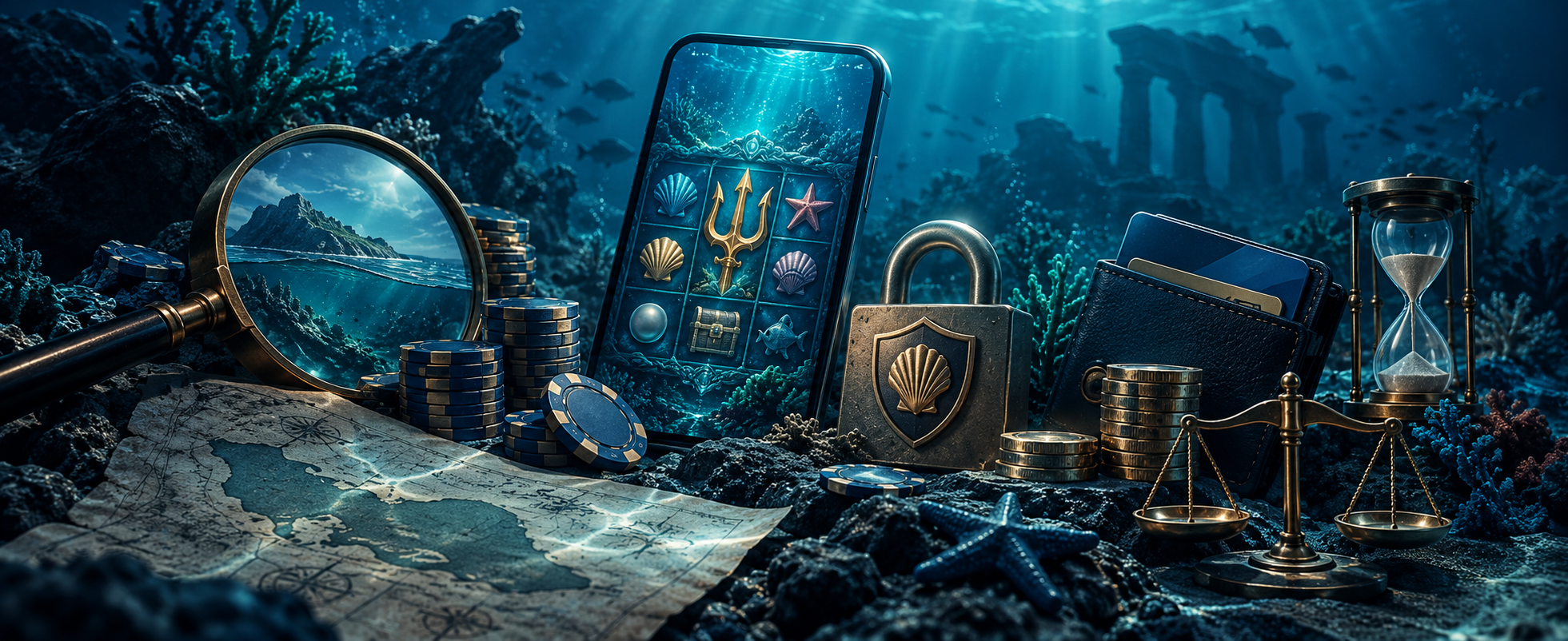 Editorial illustration: Lucky Ones casino on your phone: an Australian mobile review